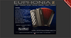 Desktop Screenshot of euphonia.dottormusica.com